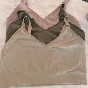 3 Motherhood nursing bras used